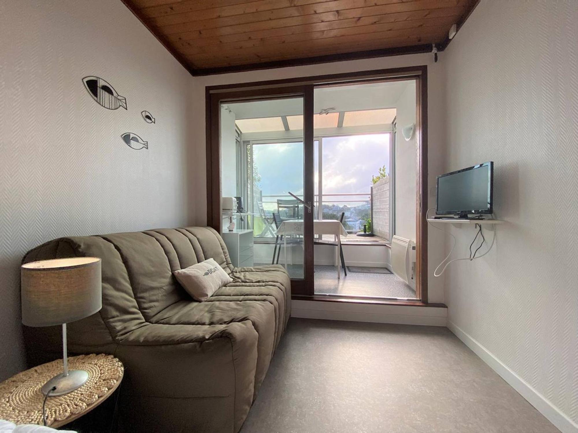 Studio Avec Terrasse Et Loggia A 400M De La Plage A Perros-Guirec - Fr-1-368-381 Exterior photo
